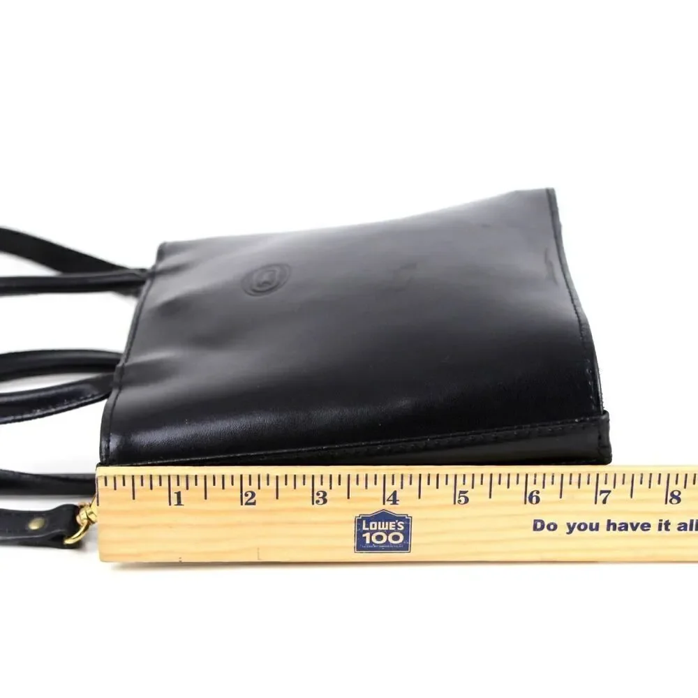 HANDMADE FLORENCE BLACK GENUINE LEATHER SHOULDER BAG XBODY SATCHEL HANDBAG PURSE